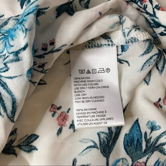 Urban Outfitters Cooperative Women's Tank Top Floral Cropped Sleeveless Size S - Picture 7 of 9